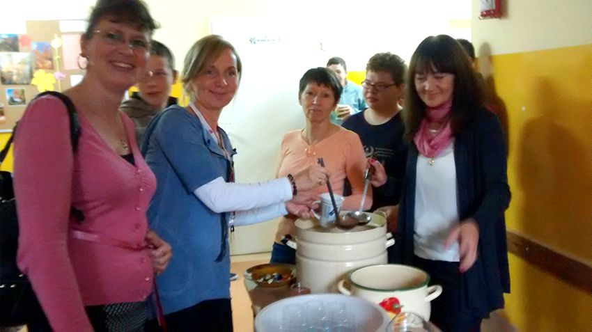 Dzień kompotu w ZSS Szubin