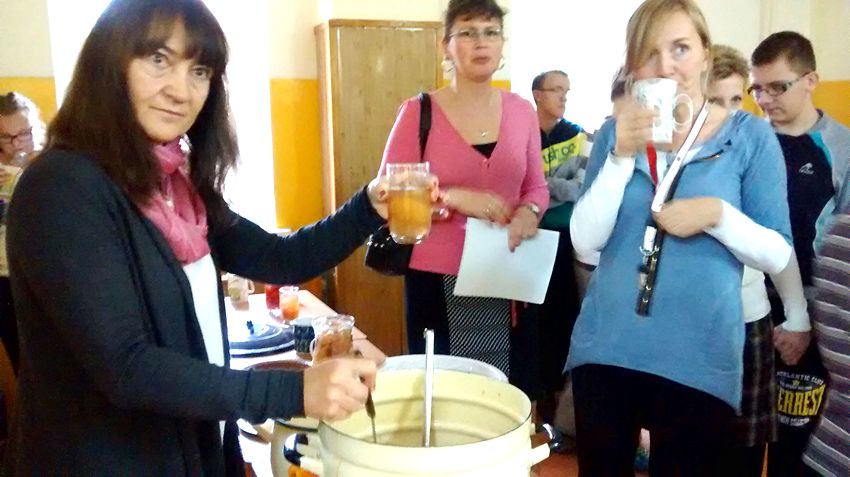Dzień kompotu w ZSS Szubin