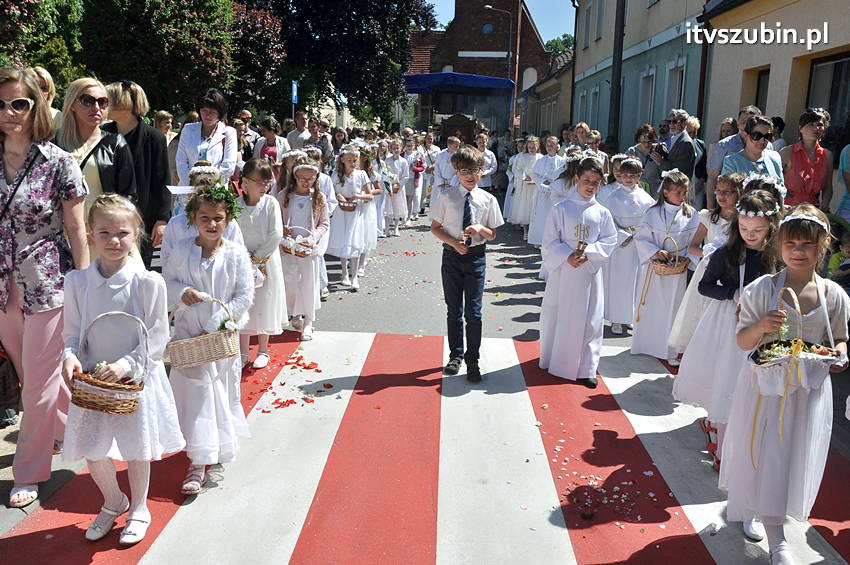 Procesja Bożego Ciała w Szubinie