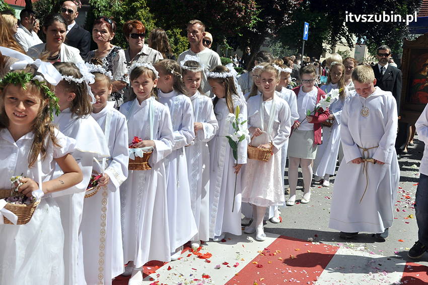 Procesja Bożego Ciała w Szubinie