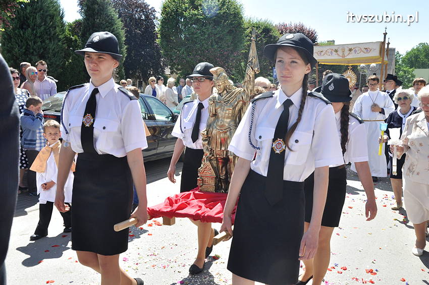 Procesja Bożego Ciała w Szubinie