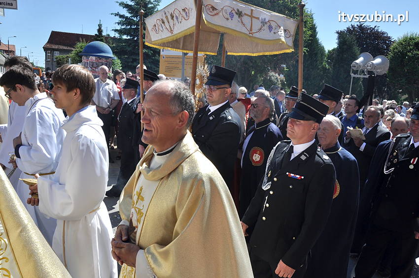 Procesja Bożego Ciała w Szubinie