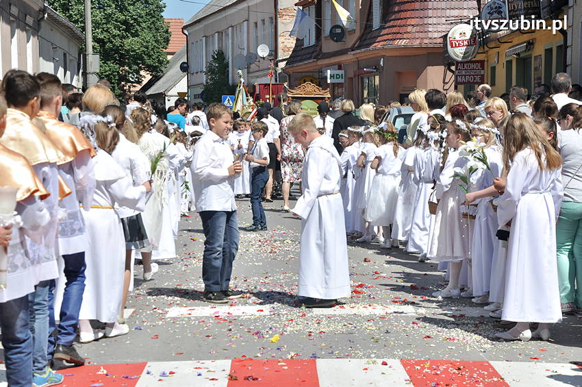 Procesja Bożego Ciała w Szubinie