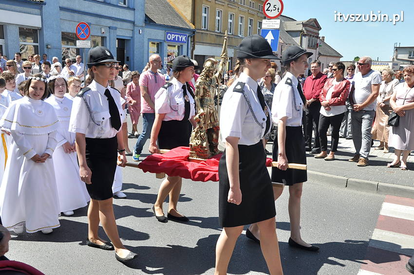 Procesja Bożego Ciała w Szubinie