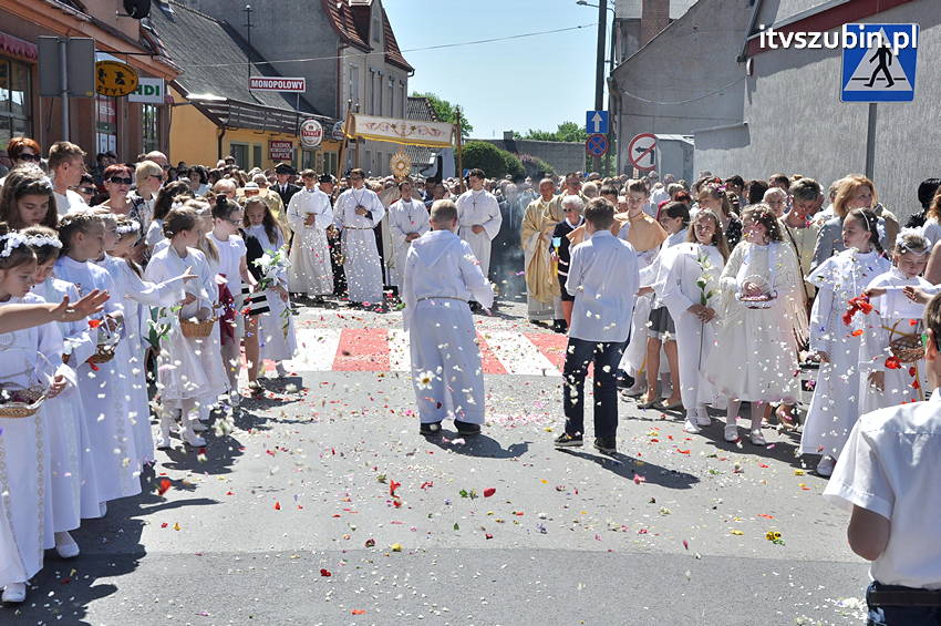 Procesja Bożego Ciała w Szubinie