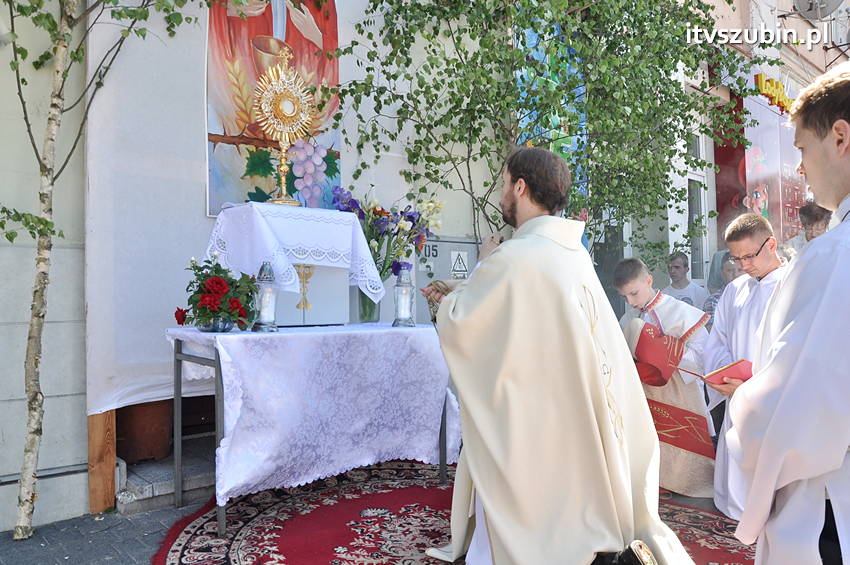 Procesja Bożego Ciała w Szubinie