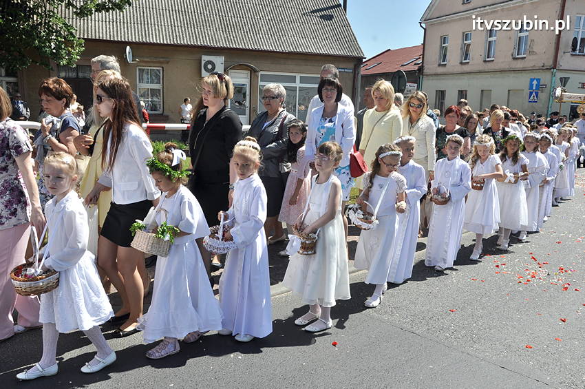 Procesja Bożego Ciała w Szubinie