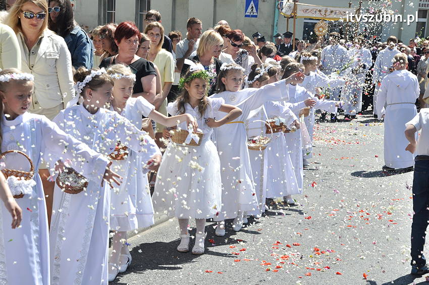 Procesja Bożego Ciała w Szubinie