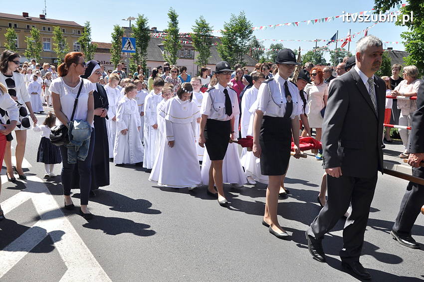Procesja Bożego Ciała w Szubinie