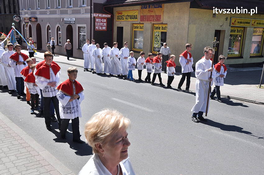 Procesja Bożego Ciała w Szubinie