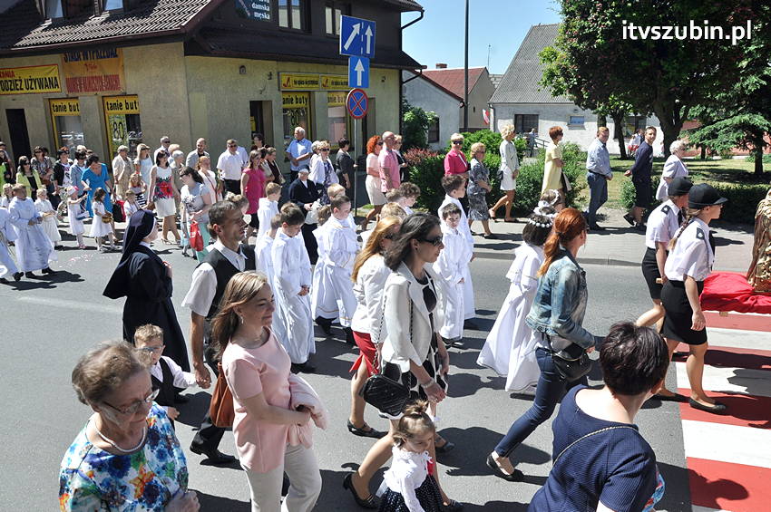 Procesja Bożego Ciała w Szubinie