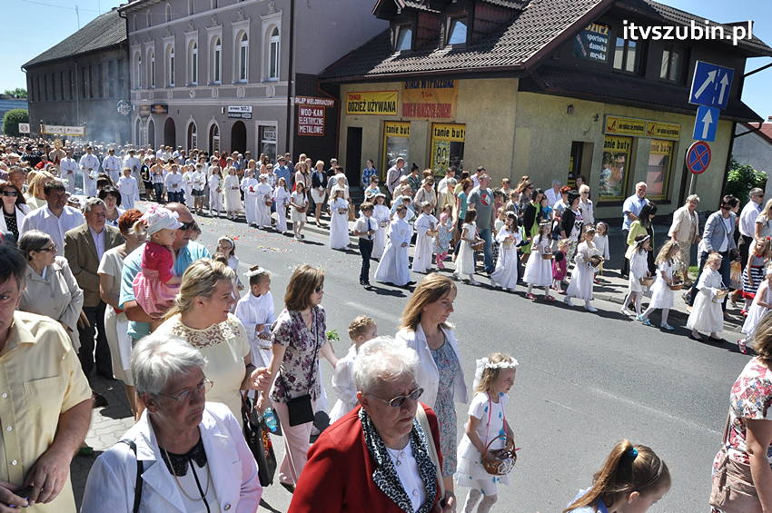 Procesja Bożego Ciała w Szubinie