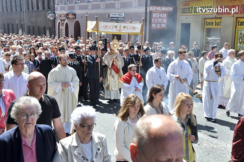 Procesja Bożego Ciała w Szubinie