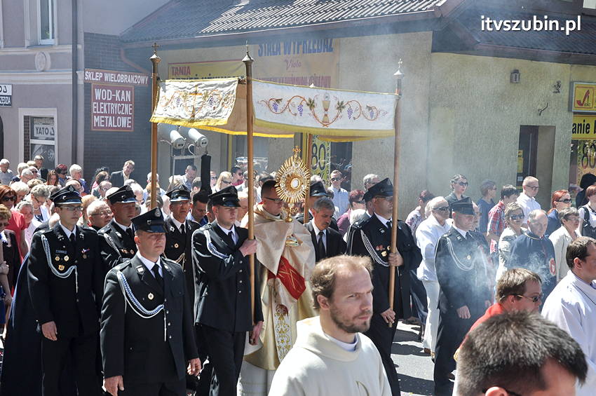 Procesja Bożego Ciała w Szubinie