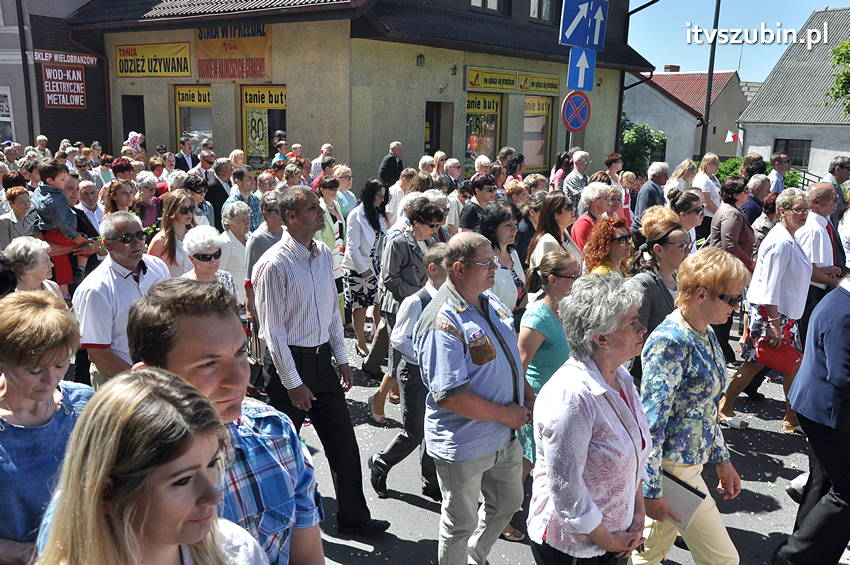 Procesja Bożego Ciała w Szubinie