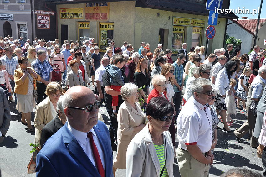 Procesja Bożego Ciała w Szubinie