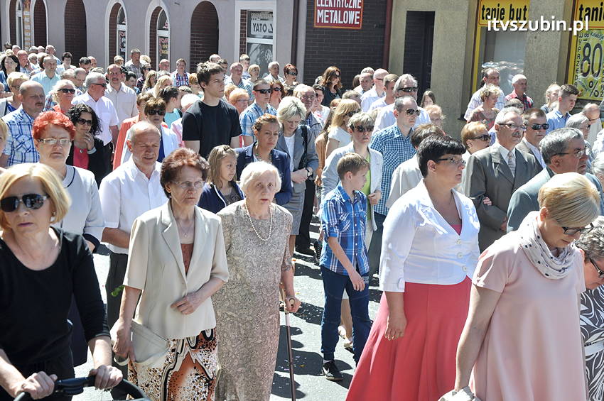 Procesja Bożego Ciała w Szubinie