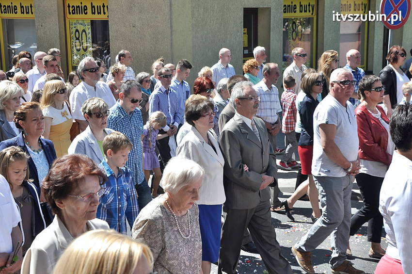 Procesja Bożego Ciała w Szubinie