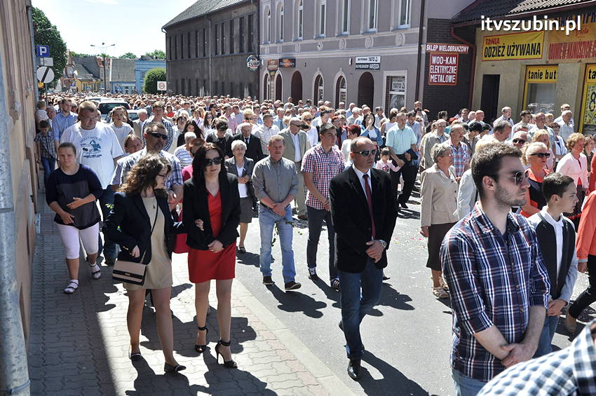 Procesja Bożego Ciała w Szubinie
