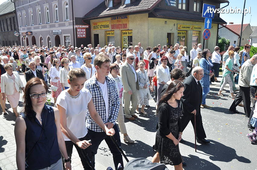 Procesja Bożego Ciała w Szubinie
