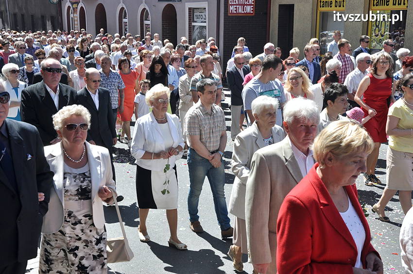 Procesja Bożego Ciała w Szubinie