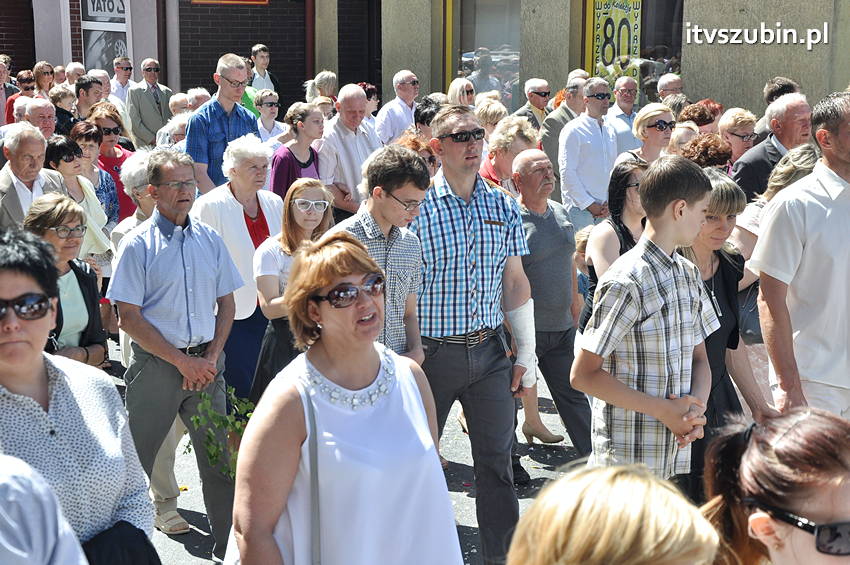 Procesja Bożego Ciała w Szubinie
