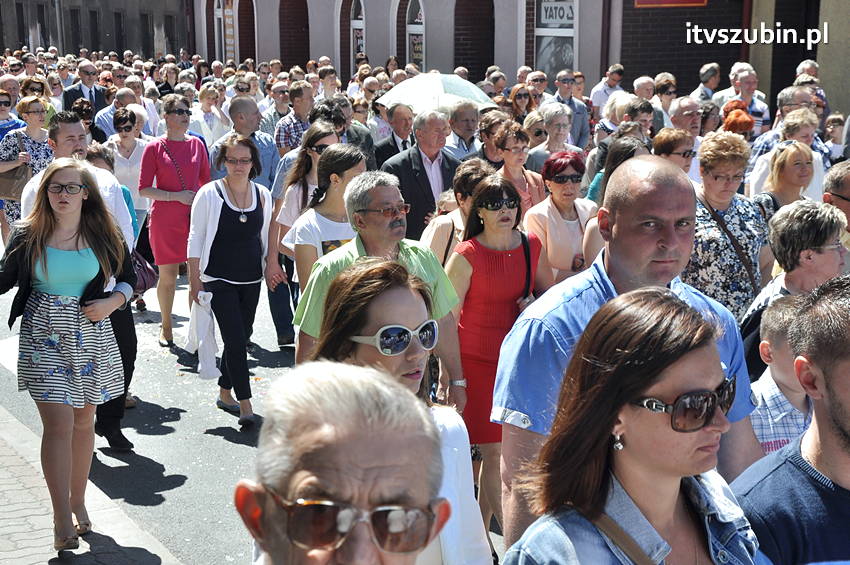 Procesja Bożego Ciała w Szubinie