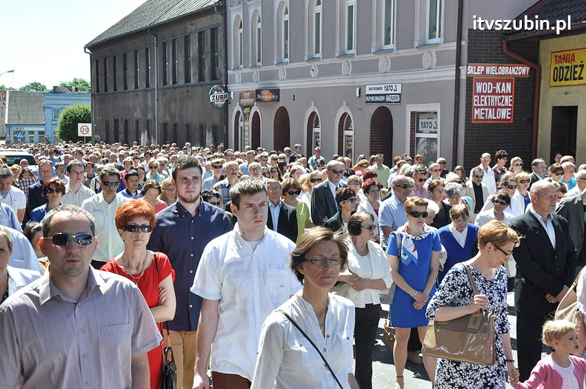 Procesja Bożego Ciała w Szubinie