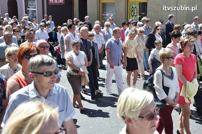 Procesja Bożego Ciała w Szubinie