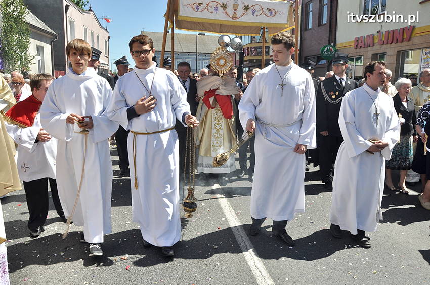 Procesja Bożego Ciała w Szubinie