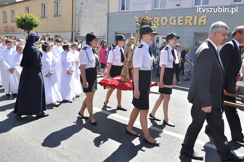 Procesja Bożego Ciała w Szubinie