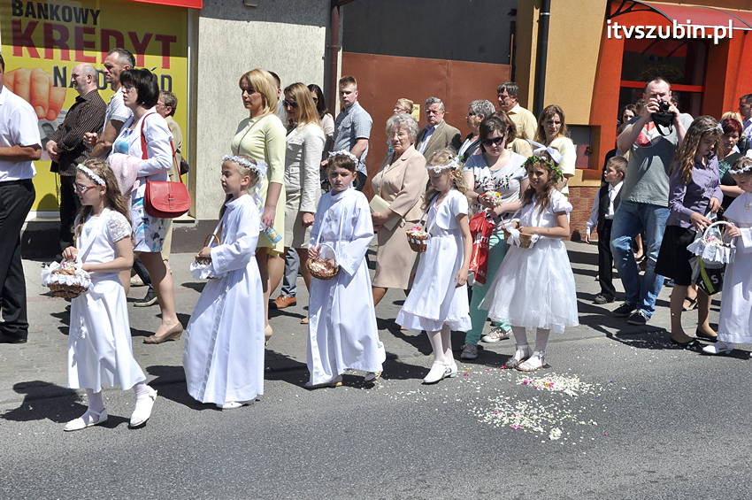 Procesja Bożego Ciała w Szubinie