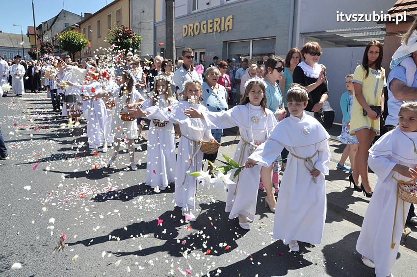 Procesja Bożego Ciała w Szubinie