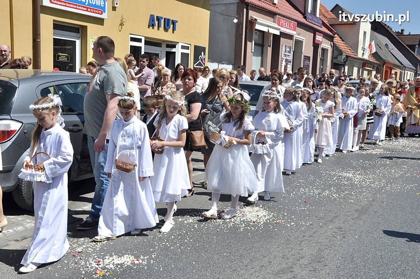 Procesja Bożego Ciała w Szubinie