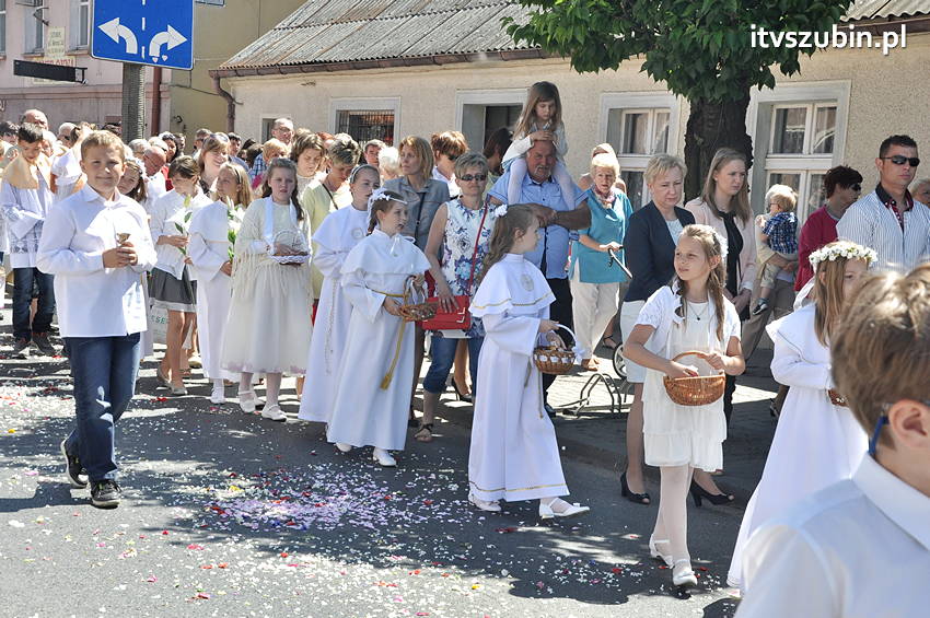 Procesja Bożego Ciała w Szubinie