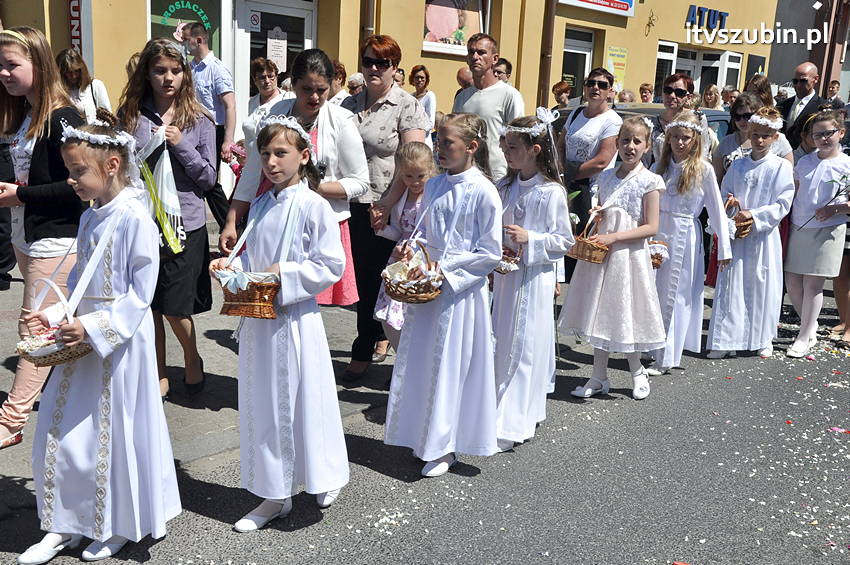 Procesja Bożego Ciała w Szubinie