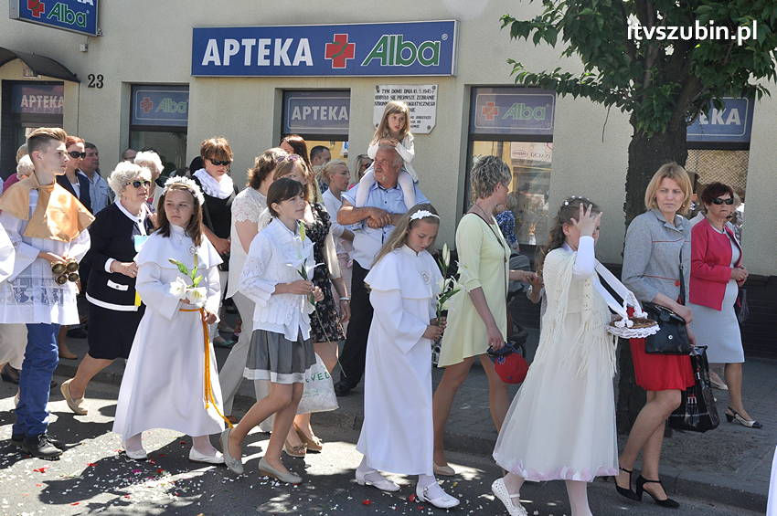 Procesja Bożego Ciała w Szubinie