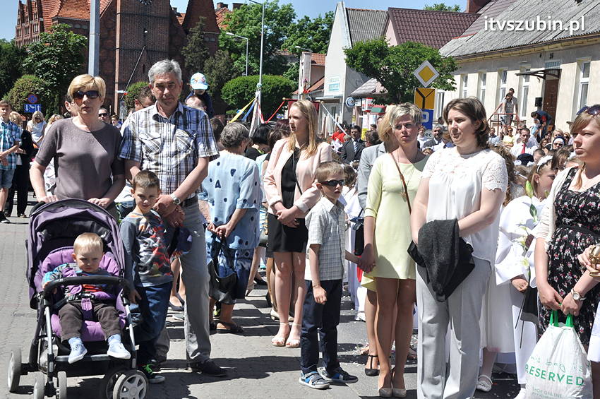 Procesja Bożego Ciała w Szubinie