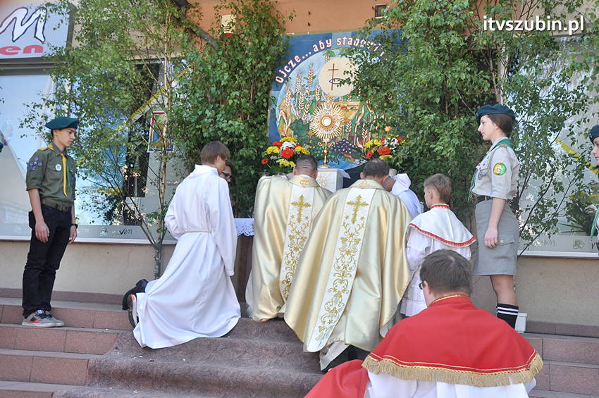 Procesja Bożego Ciała w Szubinie