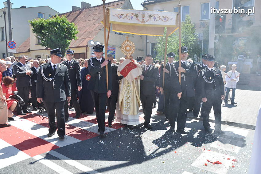 Procesja Bożego Ciała w Szubinie
