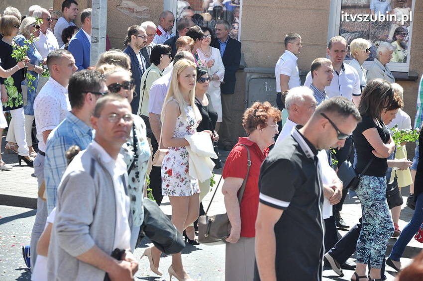 Procesja Bożego Ciała w Szubinie