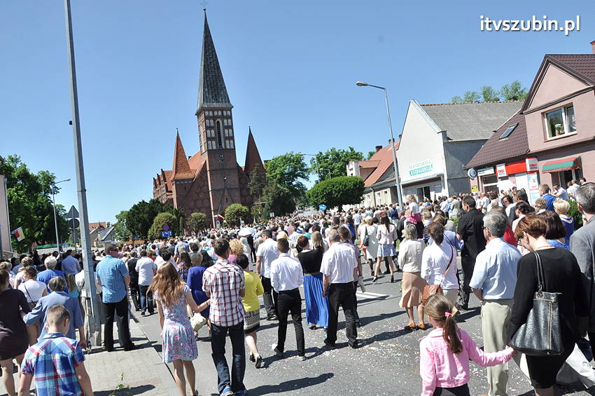 Procesja Bożego Ciała w Szubinie