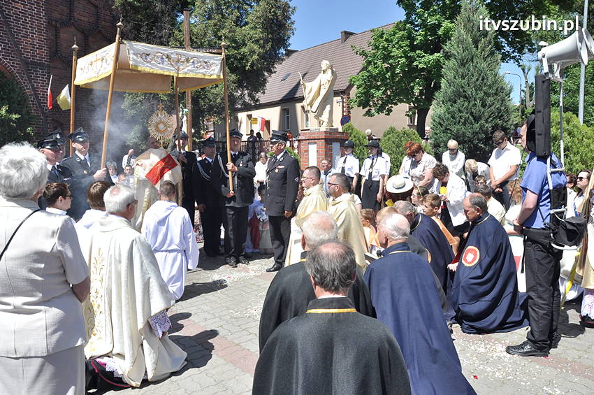 Procesja Bożego Ciała w Szubinie