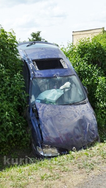 Wypadek drogowy w Chrząstowie