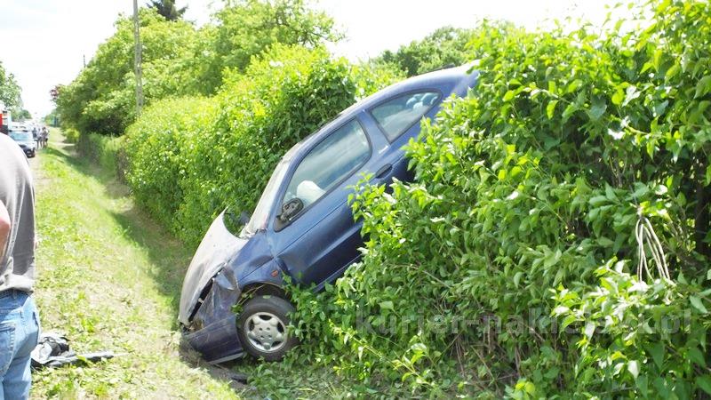 Wypadek drogowy w Chrząstowie