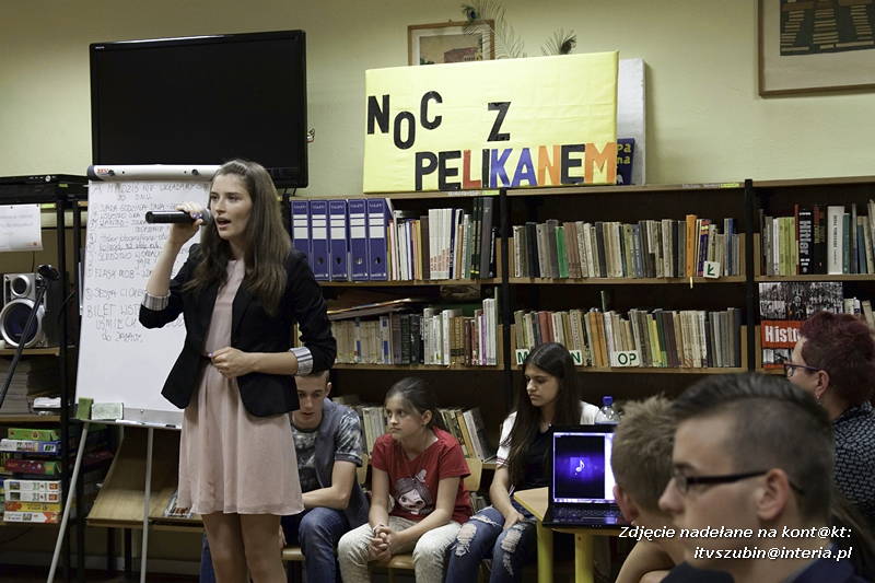 Maraton w szubińskiej bibliotece