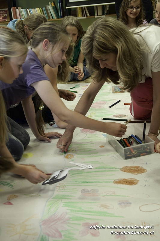 Maraton w szubińskiej bibliotece