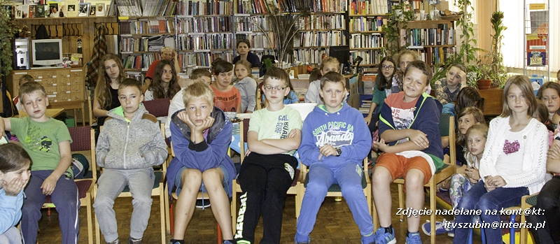 Maraton w szubińskiej bibliotece