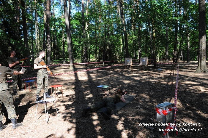 Obóz ?wojskowych? z ITL z ZSP w Szubinie w Krówce Leśnej