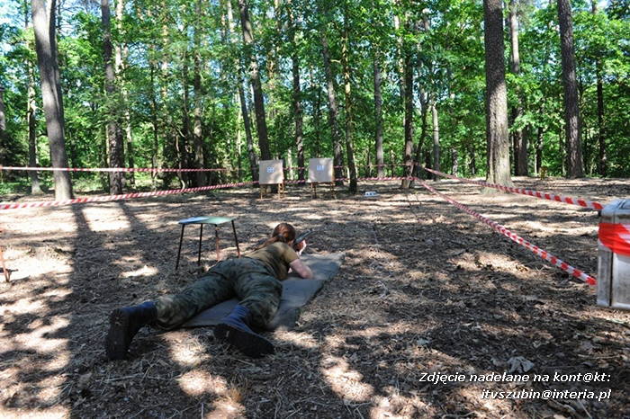 Obóz ?wojskowych? z ITL z ZSP w Szubinie w Krówce Leśnej
